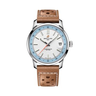 Breitling Top Time B31 38mm Orologio Uomo Bianco AB3113281A1X1