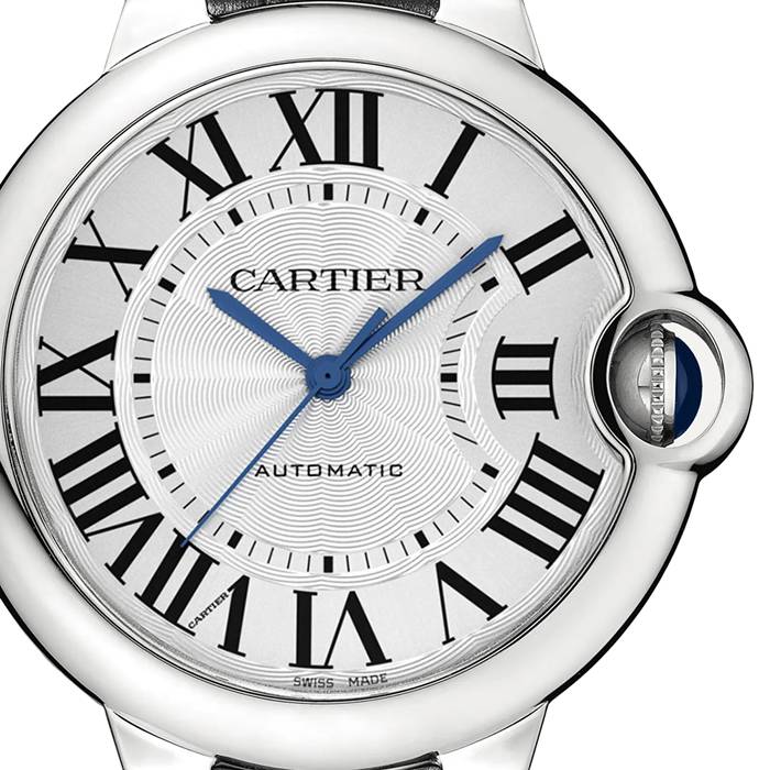 Cartier Ballon Bleu De Cartier Orologio 36mm Movimento meccanico con carica automatica in acciaio WSBB0028 - immagine 2