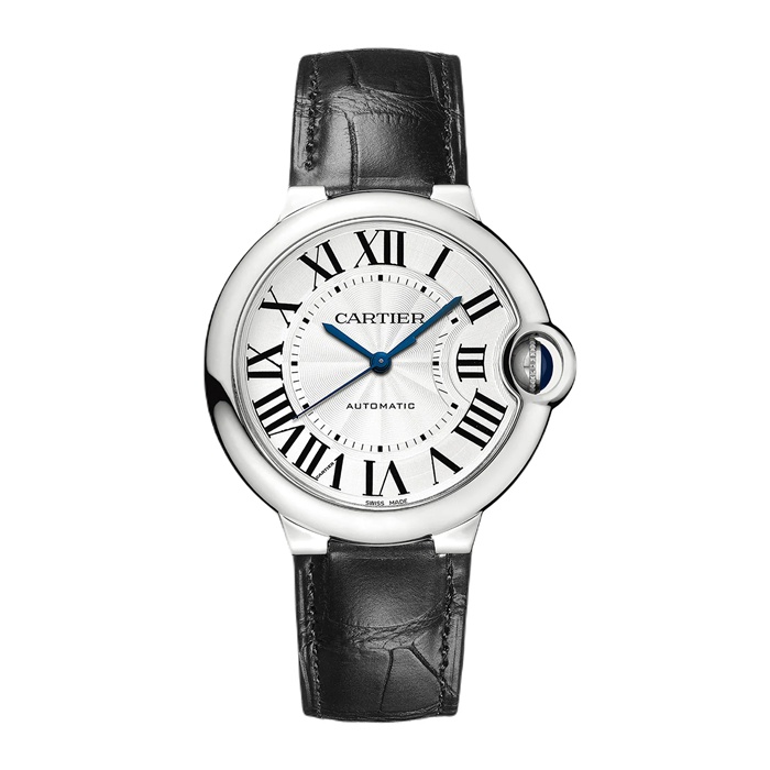 Cartier Ballon Bleu De Cartier Orologio 36mm Movimento meccanico con carica automatica in acciaio WSBB0028