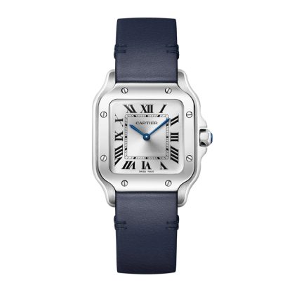 Cartier Santos De Cartier Modello Piccolo Quarzo Acciaio WSSA0082 - immagine 2