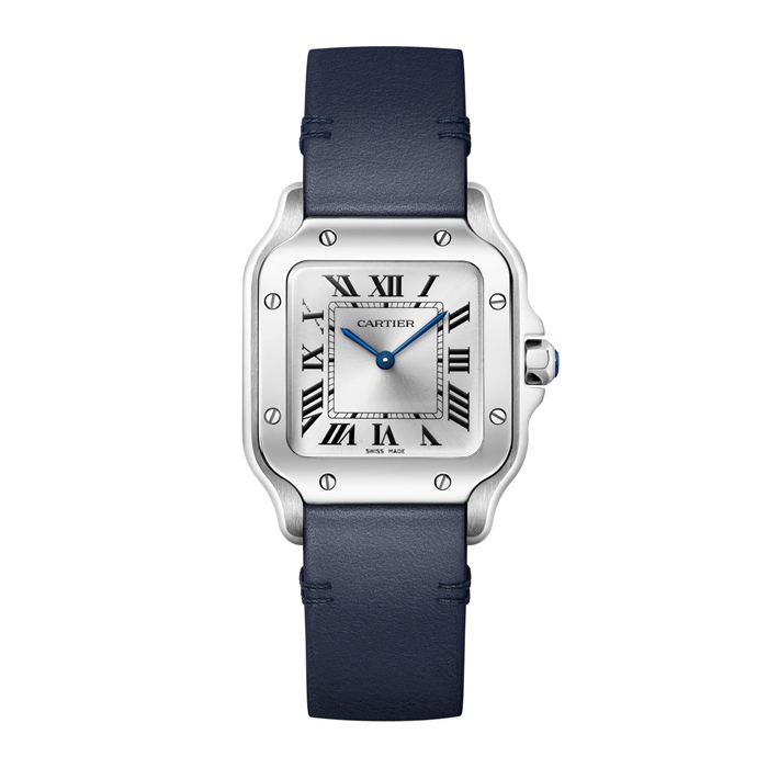 Cartier Santos De Cartier Modello Piccolo Quarzo Acciaio WSSA0082 - immagine 2