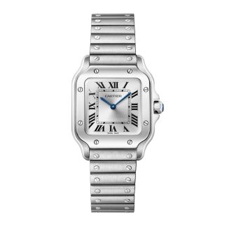 Cartier Santos De Cartier Modello Piccolo Quarzo Acciaio WSSA0082