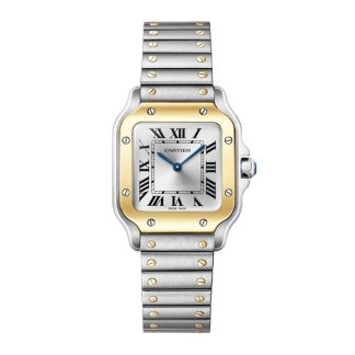 Cartier Santos De Cartier Modello Piccolo Quarzo Oro Giallo Acciaio W2SA0033