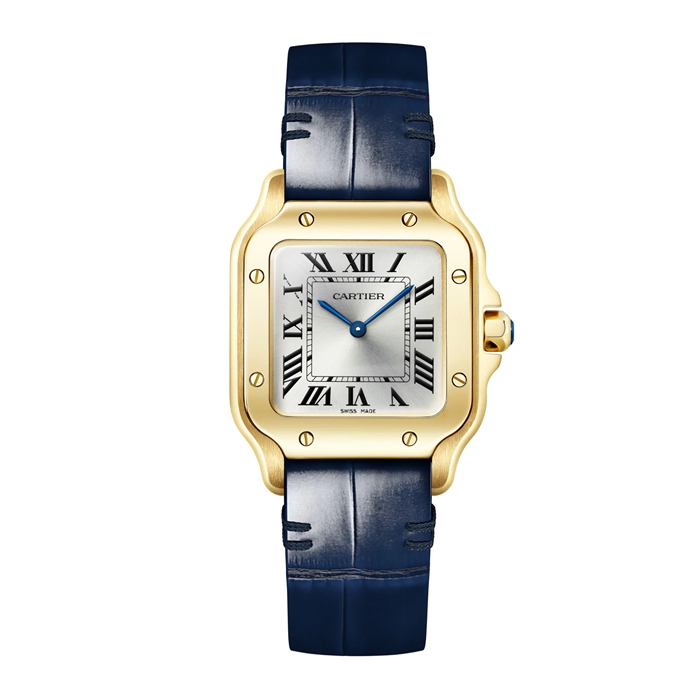Cartier Santos De Cartier Modello Piccolo Quarzo Oro Giallo WGSA0107 - immagine 2
