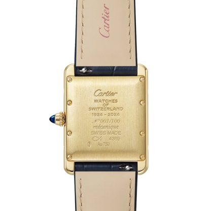 Cartier Tank Louis Cartier Gli Orologi della Svizzera 100 Anni Anniversario Esclusivo Numerato individualmente 1-100 WGTA0213 - immagine 3