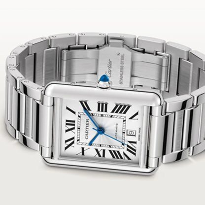 Cartier Tank Must Modello Extra-Large Movimento Automatico Acciaio 41mm X 31mm WSTA0053 - immagine 4