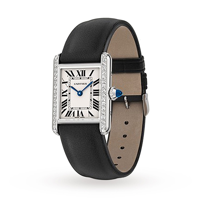 Cartier Tank Must Orologio Modello Piccolo Movimento al Quarzo Acciaio W4TA0016 - immagine 2