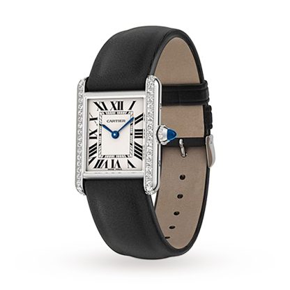 Cartier Tank Must Orologio Modello Piccolo Movimento al Quarzo Acciaio W4TA0031 - immagine 2