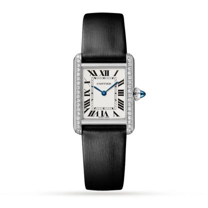 Cartier Tank Must Orologio Modello Piccolo Movimento al Quarzo Acciaio W4TA0031