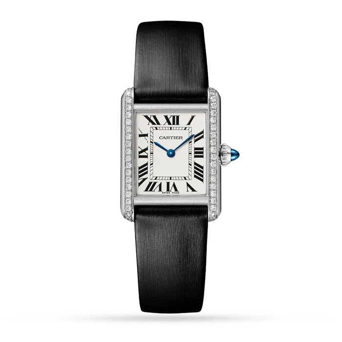 Cartier Tank Must Orologio Modello Piccolo Movimento al Quarzo Acciaio W4TA0031