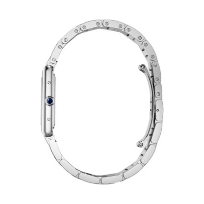 Cartier Tank Must Watch Modello grande Movimento SolarBeat™ fotovoltaico Cassa in acciaio WSTA0092 - immagine 2