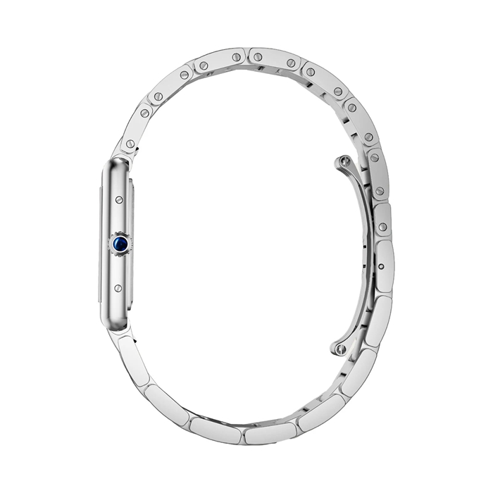 Cartier Tank Must Watch Modello grande Movimento SolarBeat™ fotovoltaico Cassa in acciaio WSTA0092 - immagine 2