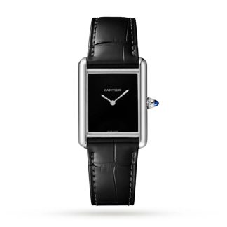 Cartier Tank Must Watch Modello grande Movimento al quarzo Acciaio WSTA0108