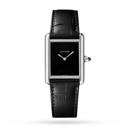Cartier Tank Must Watch Modello grande Movimento al quarzo Acciaio WSTA0108