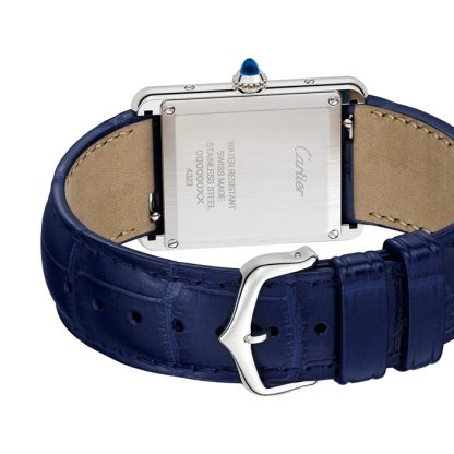 Cartier Tank Must Watch Modello grande Movimento al quarzo Cassa in acciaio WSTA0055 - immagine 2