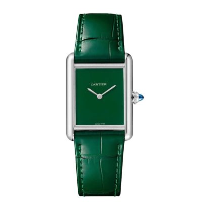 Cartier Tank Must Watch Modello grande Movimento al quarzo Cassa in acciaio WSTA0115