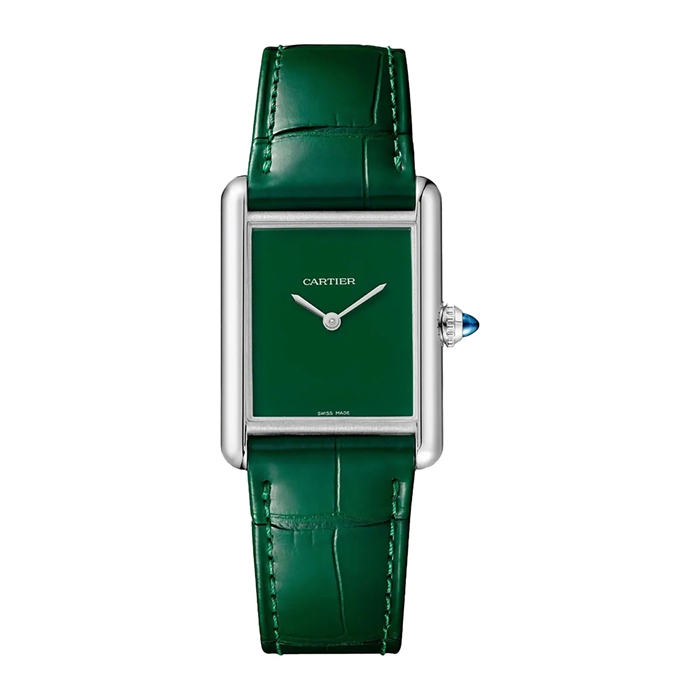 Cartier Tank Must Watch Modello grande Movimento al quarzo Cassa in acciaio WSTA0115