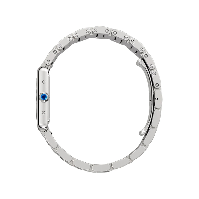 Cartier Tank Must Watch Modello piccolo Movimento al quarzo Cassa in acciaio WSTA0107 - immagine 5