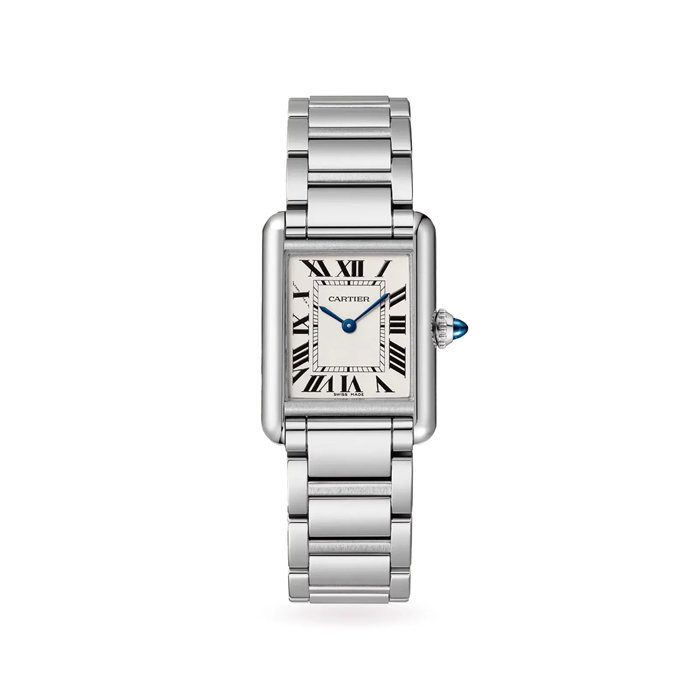 Cartier Tank Must Watch Modello piccolo Movimento al quarzo Cassa in acciaio WSTA0107