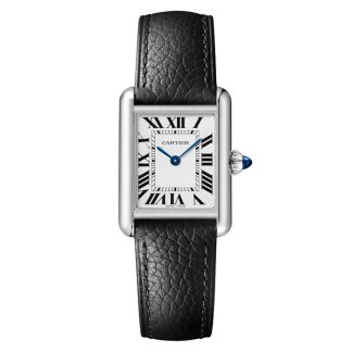 Cartier Tank Must Watch Modello piccolo Movimento fotovoltaico SolarBeat Cassa in acciaio WSTA0119