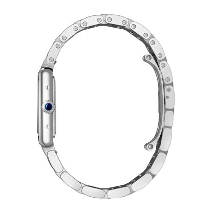 Cartier Tank Must Watch Modello piccolo Movimento fotovoltaico SolarBeat Cassa in acciaio WSTA0121 - immagine 4
