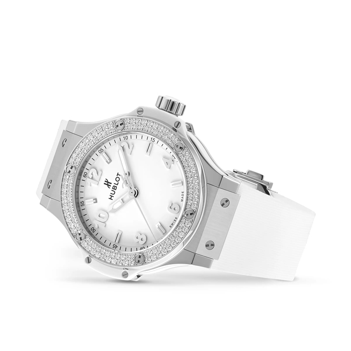 Hublot Big Bang Acciaio Diamanti Bianchi 38mm 361.SE.2010.RW.1104 - immagine 3