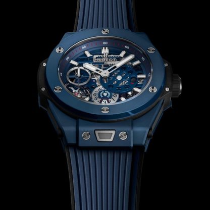 Hublot Big Bang MECA-10 Cronografo in ceramica blu 45 mm 414.EX.5123.RX - immagine 2