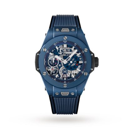 Hublot Big Bang MECA-10 Cronografo in ceramica blu 45 mm 414.EX.5123.RX