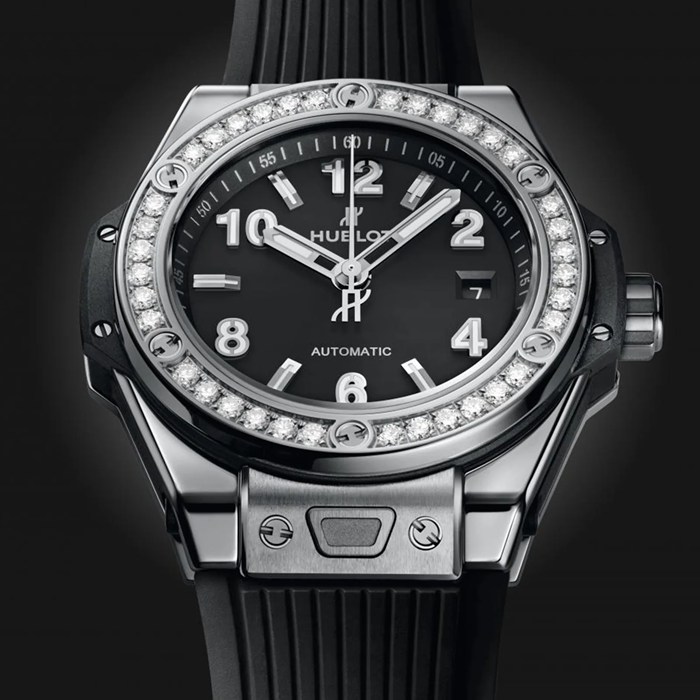 Hublot Big Bang One Click Acciaio Diamanti 33mm Orologio 485.SX.1170.RX.1204 - immagine 2