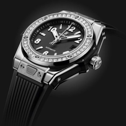 Hublot Big Bang One Click Acciaio Diamanti 33mm Orologio 485.SX.1170.RX.1204 - immagine 4