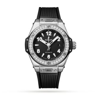 Hublot Big Bang One Click Acciaio Diamanti 33mm Orologio 485.SX.1170.RX.1204