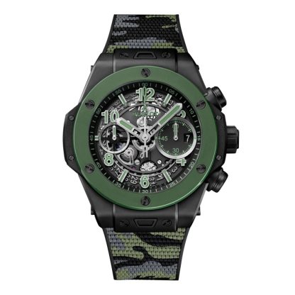 Hublot Big Bang Unico 42mm Uomo Orologio Verde Gli Orologi Della Svizzera Gruppo Esclusivo 441.CG.1199.RX.WOG23 - immagine 2