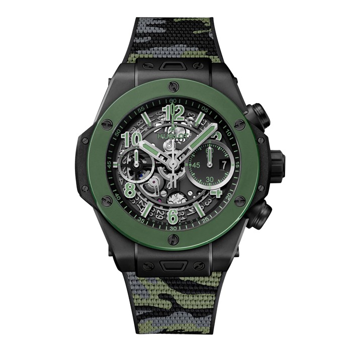 Hublot Big Bang Unico 42mm Uomo Orologio Verde Gli Orologi Della Svizzera Gruppo Esclusivo 441.CG.1199.RX.WOG23 - immagine 2