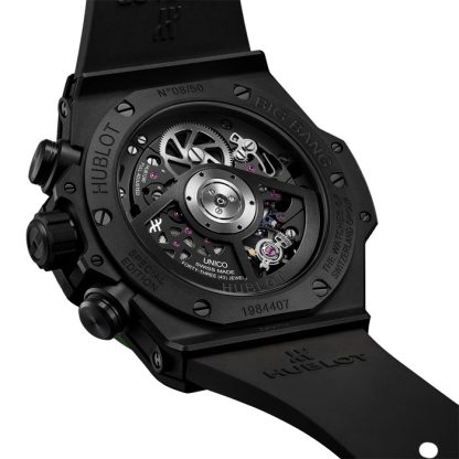 Hublot Big Bang Unico 42mm Uomo Orologio Verde Gli Orologi Della Svizzera Gruppo Esclusivo 441.CG.1199.RX.WOG23 - immagine 4