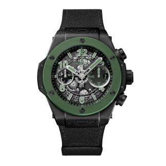 Hublot Big Bang Unico 42mm Uomo Orologio Verde Gli Orologi Della Svizzera Gruppo Esclusivo 441.CG.1199.RX.WOG23