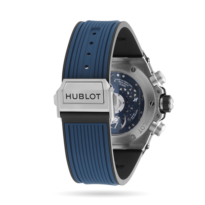 Hublot Big Bang Unico Titanio Blu 44mm Orologio Uomo 421.NX.5170.RX - immagine 4