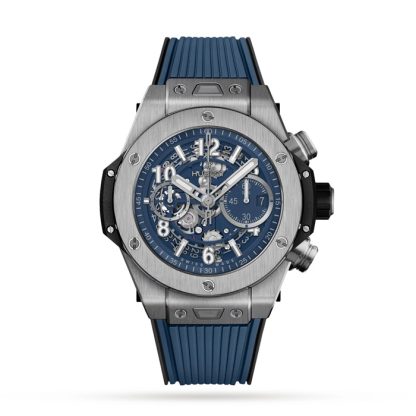 Hublot Big Bang Unico Titanio Blu 44mm Orologio Uomo 421.NX.5170.RX