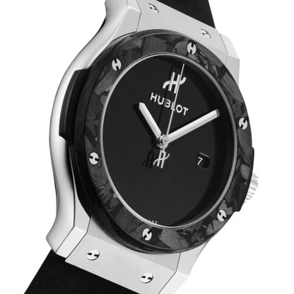 Hublot Classic Fusion 42mm Centenary Special Editon Orologio Uomo Nero Gli Orologi della Svizzera Gruppo Esclusivo 542.NQ.1270.RX.WOS24 - immagine 2