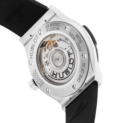 Hublot Classic Fusion 42mm Centenary Special Editon Orologio Uomo Nero Gli Orologi della Svizzera Gruppo Esclusivo 542.NQ.1270.RX.WOS24 - immagine 3