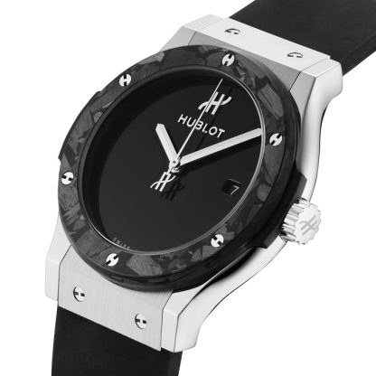 Hublot Classic Fusion 42mm Centenary Special Editon Orologio Uomo Nero Gli Orologi della Svizzera Gruppo Esclusivo 542.NQ.1270.RX.WOS24 - immagine 5