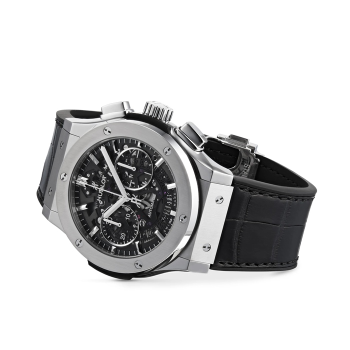 Hublot Classic Fusion Aerofusion Cronografo in titanio 45 mm 525.NX.0170.LR - immagine 2