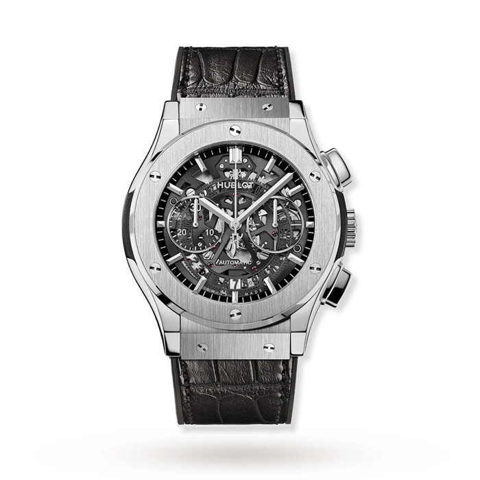 Hublot Classic Fusion Aerofusion Cronografo in titanio 45 mm 525.NX.0170.LR