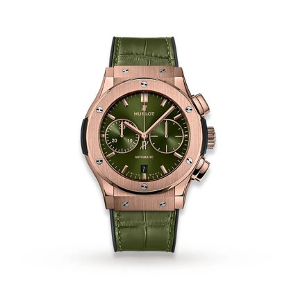 Hublot Classic Fusion Cronografo Re Oro Verde 45mm 521.OX.8980.LR