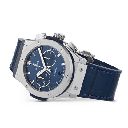 Hublot Classic Fusion Cronografo blu Titanio 42 mm 541.NX.7170.LR - immagine 2