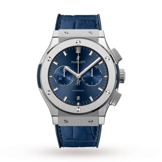 Hublot Classic Fusion Cronografo blu Titanio 42 mm 541.NX.7170.LR