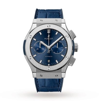 Hublot Classic Fusion Cronografo blu Titanio 42 mm 541.NX.7170.LR