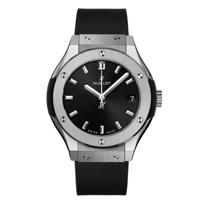Hublot Classic Fusion Orologio in titanio 33 mm Nero 581.NX.1470.RX