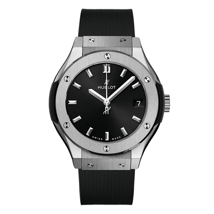 Hublot Classic Fusion Orologio in titanio 33 mm Nero 581.NX.1470.RX