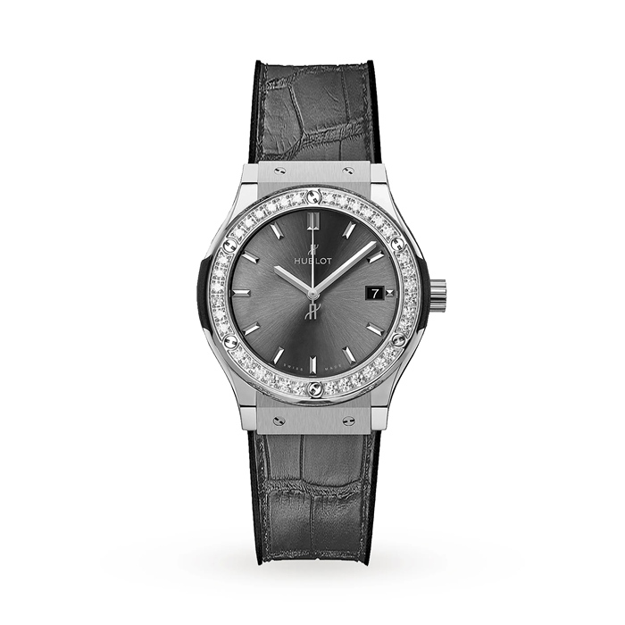 Hublot Classic Fusion Racing Grey Titanium 33mm Orologio da donna 581.NX.7071.LR.1104.