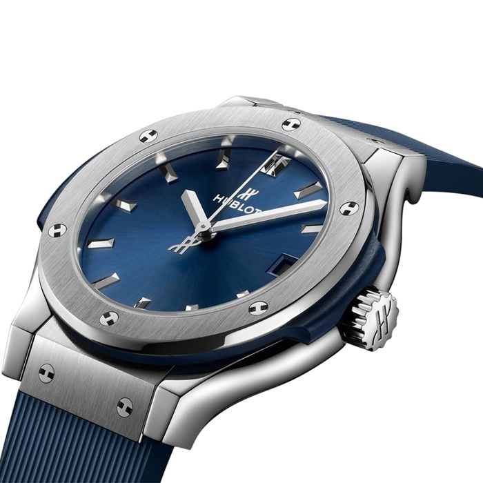 Hublot Classic Fusion Titanio Blu 33 mm 581.NX.7170.RX.1104 - immagine 4